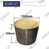 Stainless Steel Sport Cat Converter 2.5 Inch Inlet for Turbocharged Vehicles Upgrade