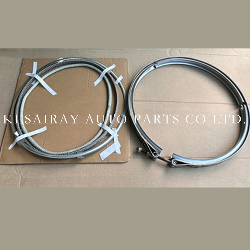 Exhaust Aftertreatment DPF Accessories Kit Din 8AL074 for Mercedes Euro 6 Equipped with 8AL006 Clamp 8AL069 8AL070 8AL072 Gaskets for DPF Maintenance