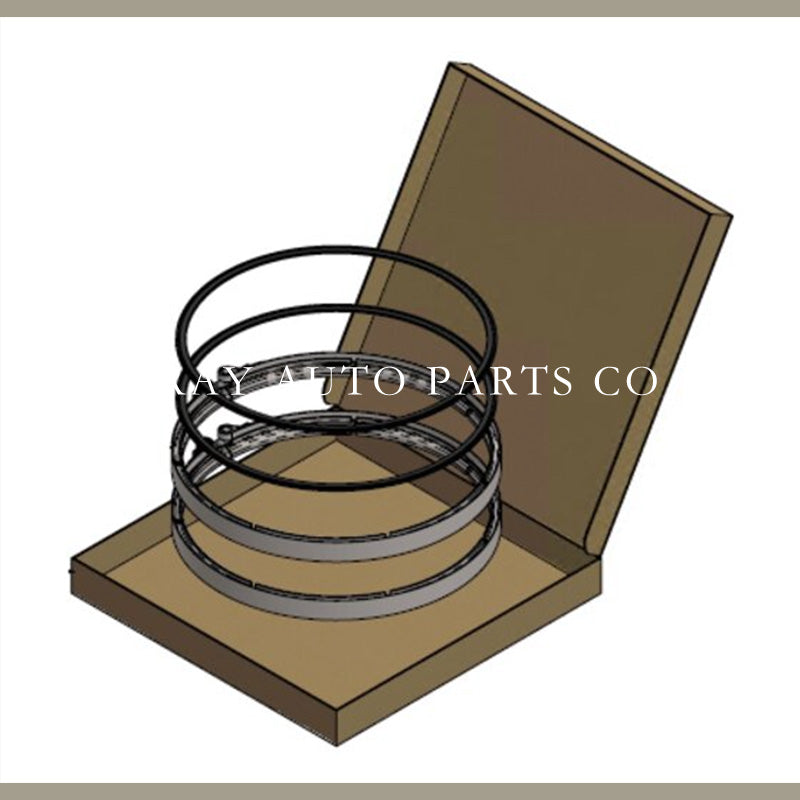 Exhaust V Clamp Gasket Kit 35836 for Cummins EPA10 Trucks Durable Aftermarket Replacement Assembly for DPF Exhaust System Repair and Sealing Service