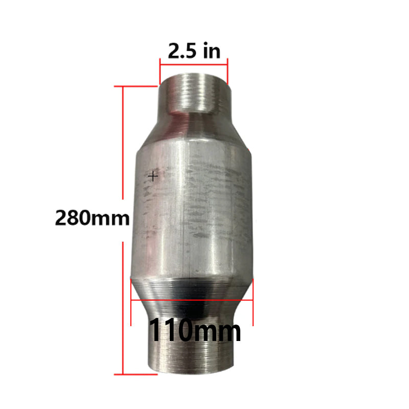 Metal-core racing three-way catalytic converter (for diesel vehicles) High Performance Sport Universal 200 unit high flow rate