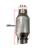 Metal-core racing three-way catalytic converter (for diesel vehicles) High Performance Sport Universal 200 unit high flow rate
