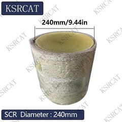 Diameter 240mm Universal Euro 5 SCR Diesel Catalyst with Urea Catalyst Addressing Hydrocarbons Catalytic Converters