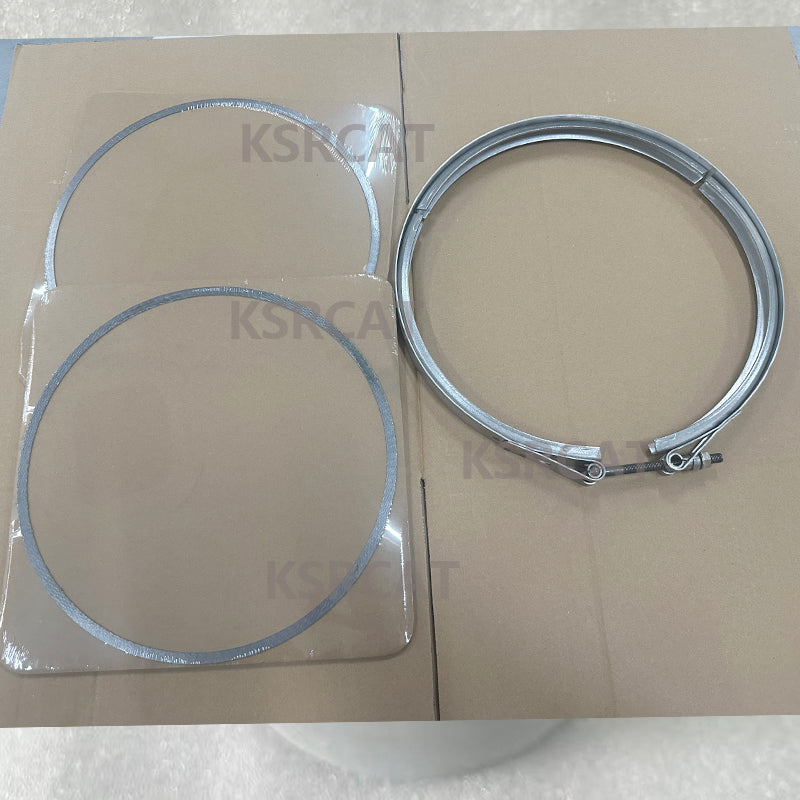 6LL035 FOR SCANIA EURO6 DOC 6LI002 KIT 6LL035 V-Clamp 6LL000+2PCS Gasket 6LL003 Replacement new 100% fit