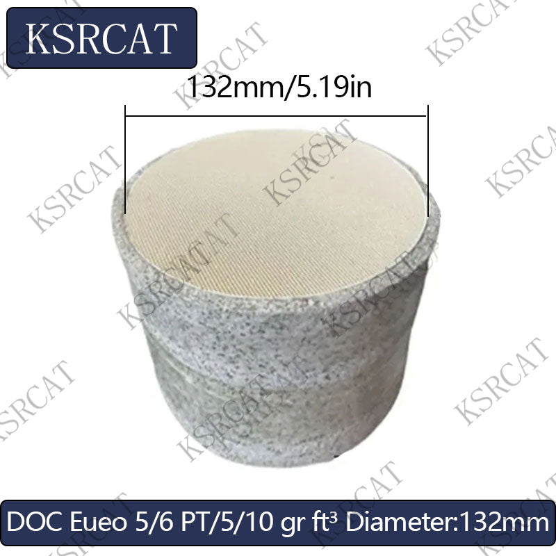 Diameter 132mm DOC Diesel Oxidized catalytic converter Universal Ceramic Catalytic Converters are Designed for Diesel Engines Generator Exhaust