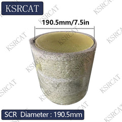 Diameter 190.5mm Universal Euro 5 SCR Diesel Catalyst with Urea Catalyst Addressing Hydrocarbons Catalytic Converters