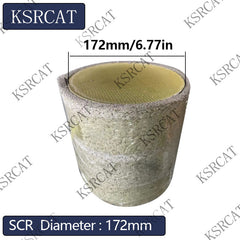 Diameter 172mm Universal Euro 5 SCR Diesel Catalyst with Urea Catalyst Addressing Hydrocarbons Catalytic Converters