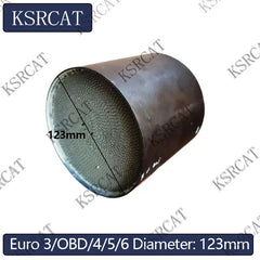 Diameter 123mm EURO 3/OBD/4/5/6 Metal Catalytic Converter Metal Three Way Catalyst Metallic Catalyst