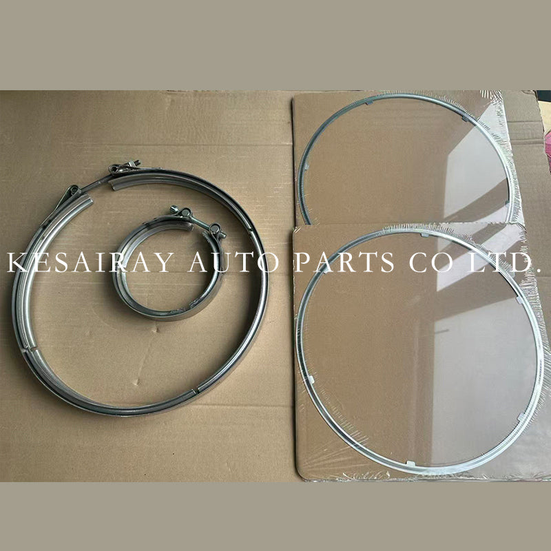 NEW 8AL030 OE 23257246 7421664918 7421664904 21664918 Exhaust Clamp and Gasket Kit for Renault/Volvo