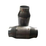 Universal 200-400 Cell High Flow Metallic-Core Race Catalytic Converter High Performance Sport