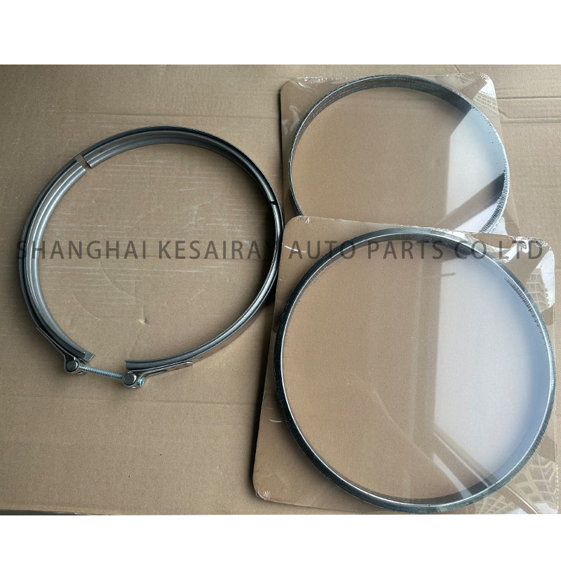 6LL017 Clamp 6LL000 and Gasket 6LL002 Kit for Scania For DPF 6LI001  2137598 2222655 2359384NEW 100% Fit