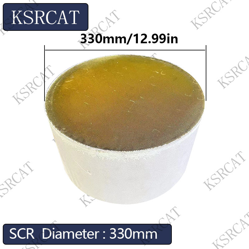 Diameter 330mm Universal Euro 5 SCR Diesel Catalyst with Urea Catalyst Addressing Hydrocarbons Catalytic Converters