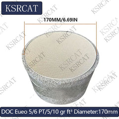 Diameter 170mm DOC Diesel Oxidized catalytic converter Universal Ceramic Catalytic Converters are Designed for Diesel Engines Generator Exhaust