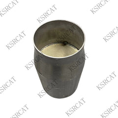 Total length 9in(228.6mm) 2"/2.5"/3"/3.5" Three-Way Catalytic Converter Metal Core Honeycomb Exhaust Filter - SHANGHAI KESAIRAY AUTO PARTS CO LTD