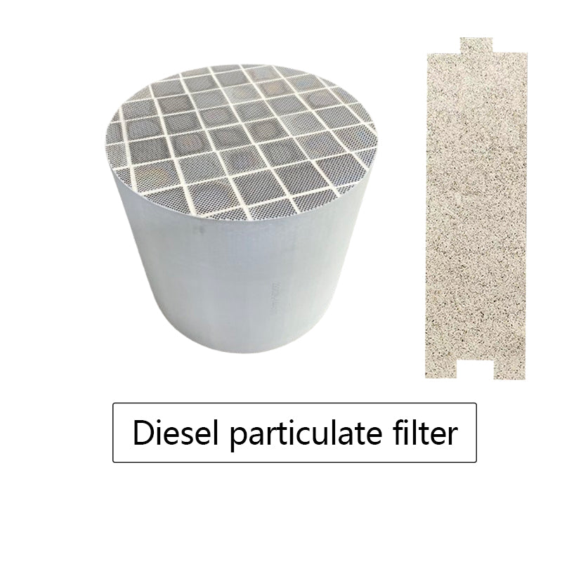 330x178mm SiC substrate DPF High Flow DPF Core Silicon Carbide Material Diesel particulate filter