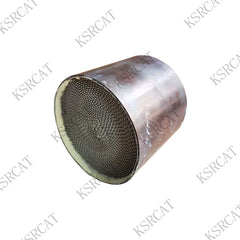 Diameter 80mm Metal 300/400cpsi Universal Three-Way Catalytic Converter Honeycomb Carrier Metal Exhaust Gas Purification