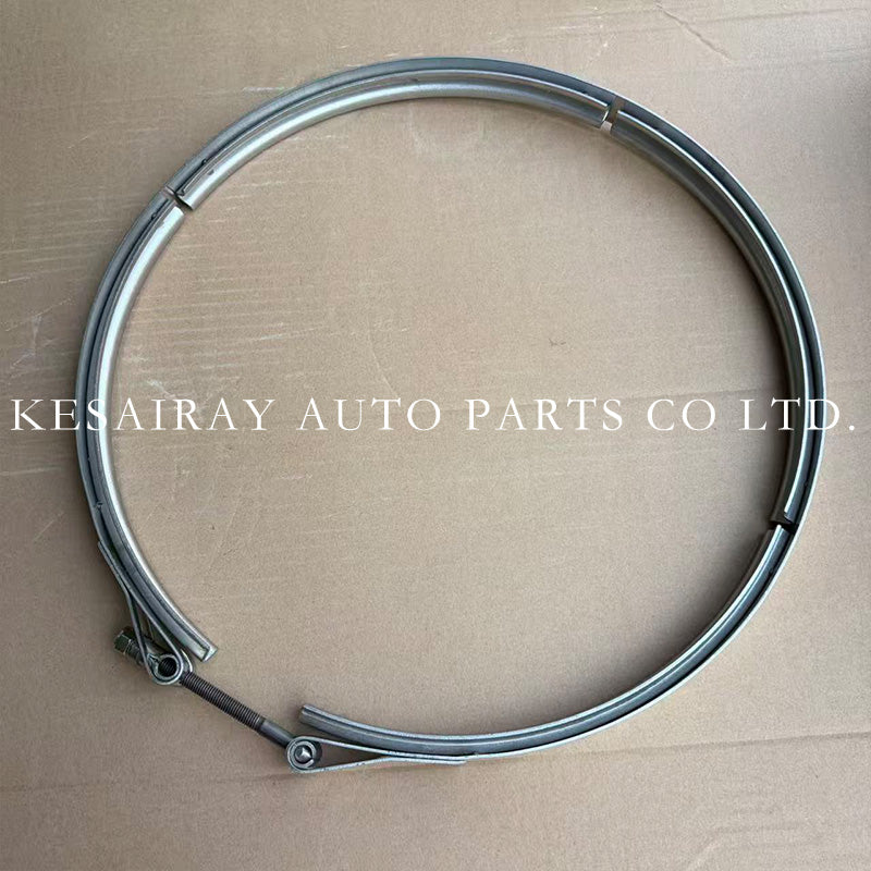 DPF Exhaust Clamp Gasket Kit 82828 Aftermarket Sealing Repair Assembly Compatible with Volvo Trucks and Corresponding OE Replacement Part Numbers