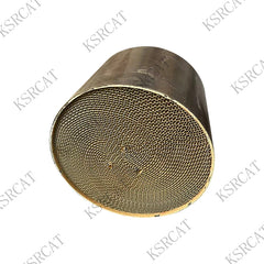 4pcs 200cpsi Exhausts System 123*100mm High flow Catalytic Converter Metal Honeycomb Substrate Catalyst