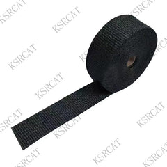 Basalt glass fiber with titanium gold/black fiber banana tropical exhaust pipe insulation cloth