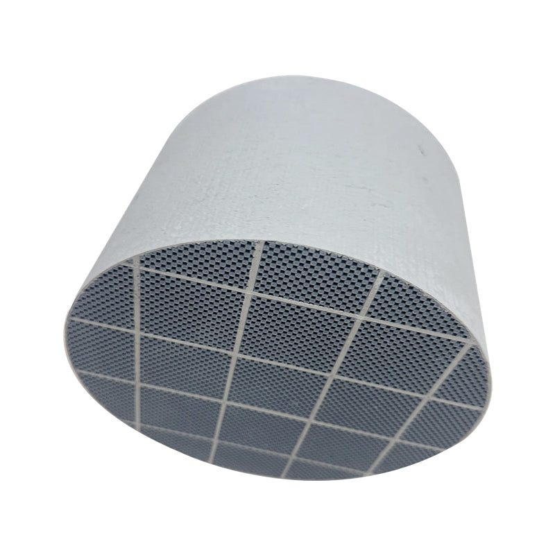 183.5x125mm Silicon carbide for diesel engine exhaust particulate filter remove black smoke filter