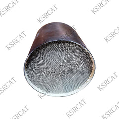 106*100mm Euro 3/OBD/4/5/6 Auto Catalyst 100/200/300/400/500/600CPSI Metal Three-Way Catalytic Converter Honeycomb Carrier Universal Exhaust Gas Purification