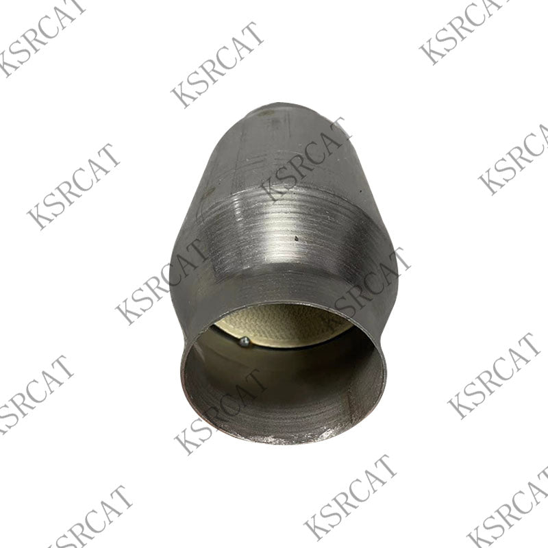 Total length 9in(228.6mm) 2"/2.5"/3"/3.5" Three-Way Catalytic Converter Metal Core Honeycomb Exhaust Filter - SHANGHAI KESAIRAY AUTO PARTS CO LTD