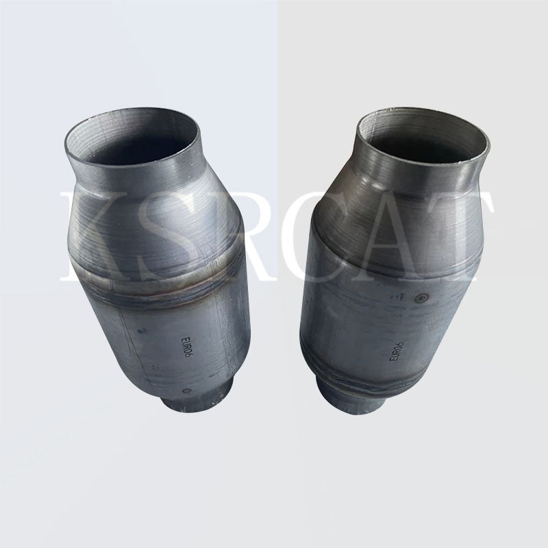 1pcs Car Universal Catalytic Converter Euro 6 Katalizator High Flow Catalytic Converter Catalizador 400 Cpsi  Metal Catalytic