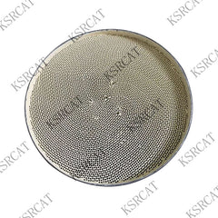 Diameter 132mm Exhausts System Catalytic Converter Metal Honeycomb Substrate Catalyst