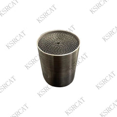 Diameter 40mm Euro 0/5/6 Small Gasoline Engine Exhaust Gas Treatment  Metal Honeycomb Catalyst Motorcycle Three-Way Catalytic Catalyst