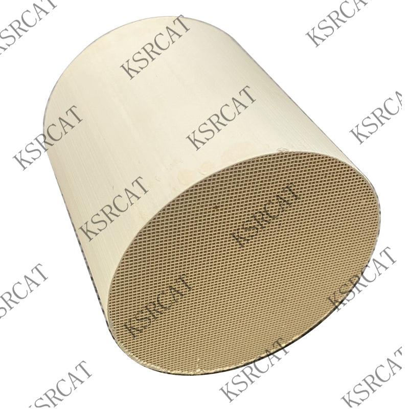 Ceramic high quality three-way catalytic converter for gasoline vehicles