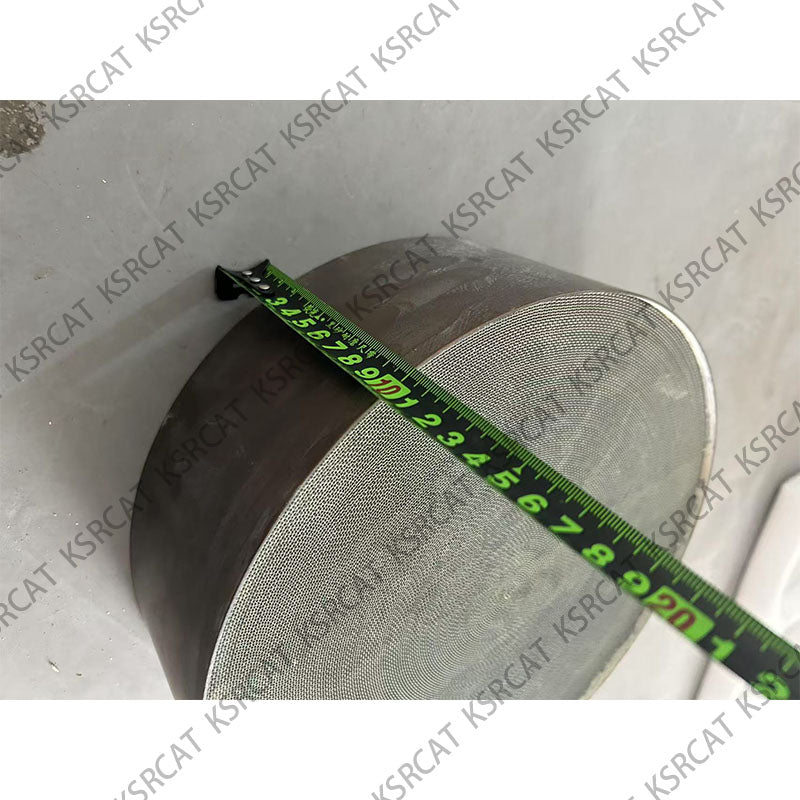 Metal Substrate DOC Catalyst for Diesel - High Durability & Fast Light-Off 293x100mm Diesel DOC Catalyst with Metal Core