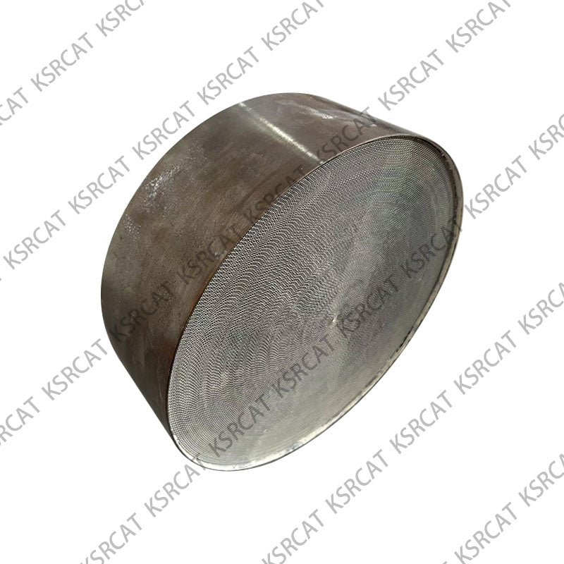 Metal Substrate DOC Catalyst for Diesel - High Durability & Fast Light-Off 293x100mm Diesel DOC Catalyst with Metal Core