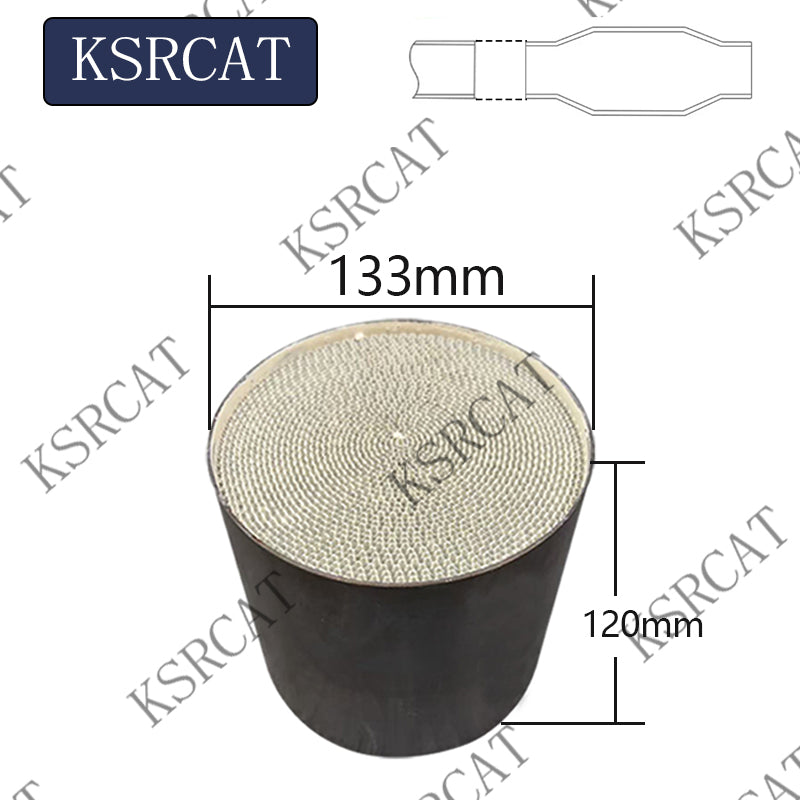 Metal Catalytic Converter for Gasoline Engine