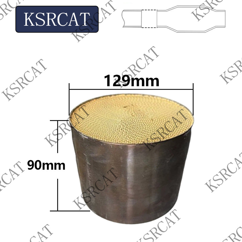 Racing Catalytic Converter with Stainless Shell 