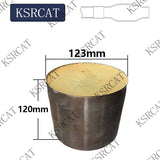 High Flow 123mm Universal Racing Car Catalyst for Modified Cars with Turbo Engine Setup