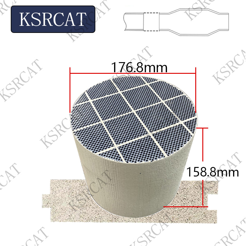 Durable SiC Diesel Particulate Filter Core – Restore Exhaust Flow and Reduce Soot Buildup