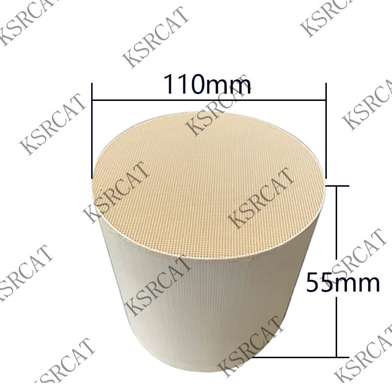 Universal CAT for Gasoline Vehicle diameter 110mm Ceramic Catalytic Converter | Euro 3 to Euro 6 Approved - SHANGHAI KESAIRAY AUTO PARTS CO LTD