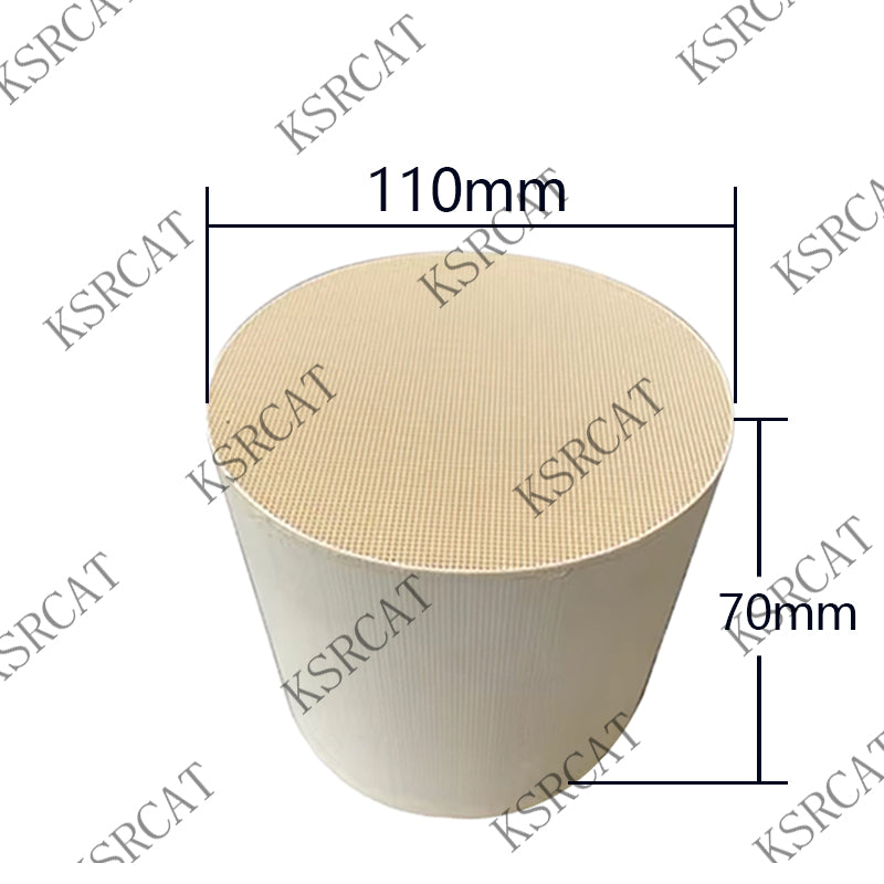 Universal CAT for Gasoline Vehicle diameter 110mm Ceramic Catalytic Converter | Euro 3 to Euro 6 Approved - SHANGHAI KESAIRAY AUTO PARTS CO LTD